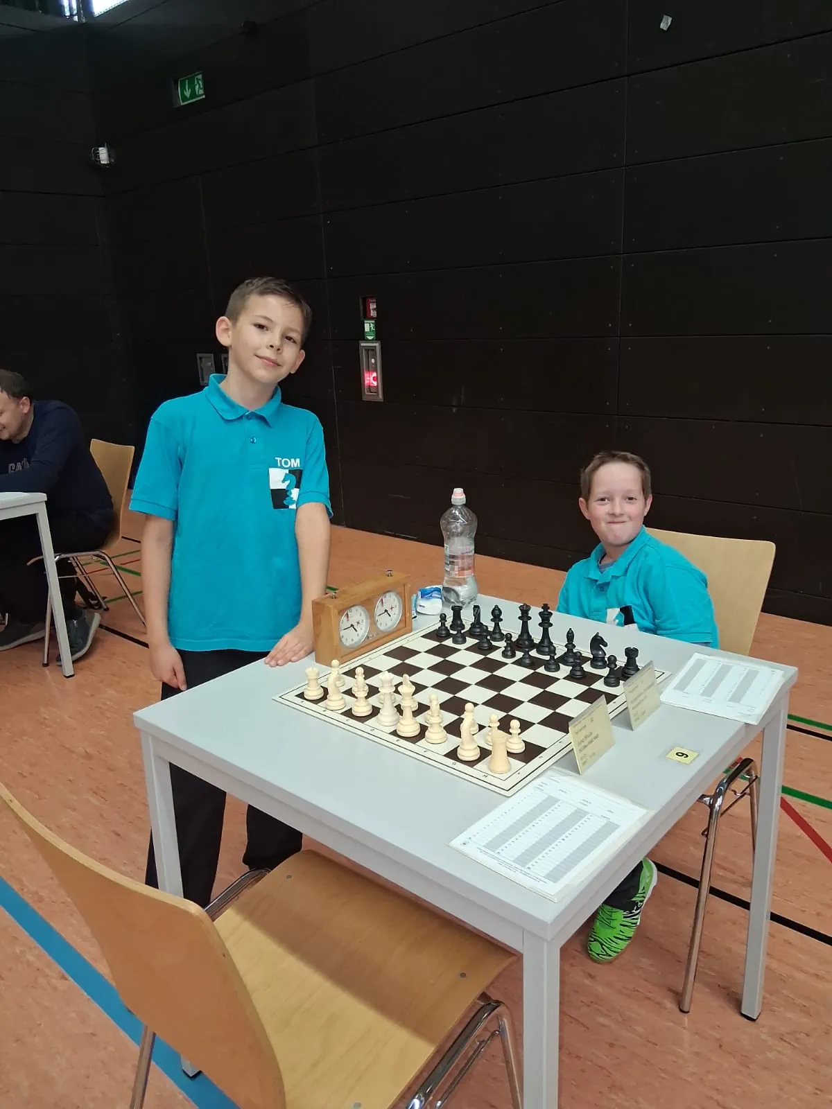 Tom Szameitat und Konstantin Kretschmer beim U14-Jugendopen 2026 in Gera